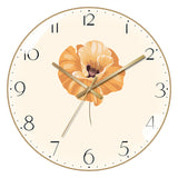 4K Curved High Transparent Glass Creative Decorative Wall Clock