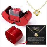 Niche Mother's Day Gift Clavicle Chain Apple Box Set