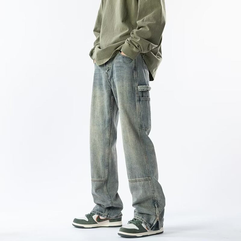 Men's Fashion Retro All-match Casual Trousers