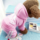 Fashion Cat Clothes for Cats Winter Warm Cotton Cat Clothing for Pets Kitten Outfit Kedi Gatto Hooded Coat Jackets Pets Products